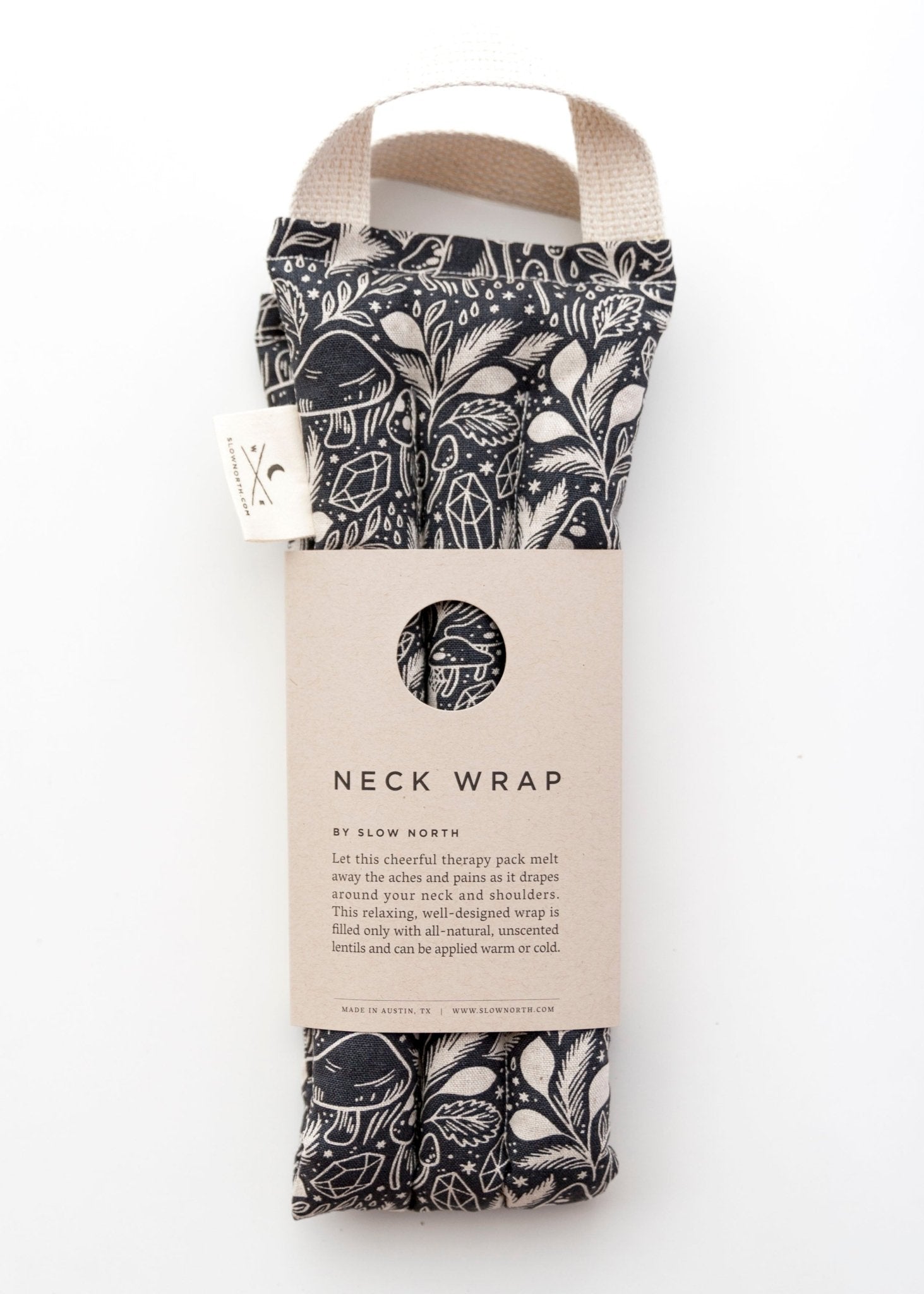 Eye Mask + Neck Wrap Bundle - Mystical Mushroom - thewrightstore