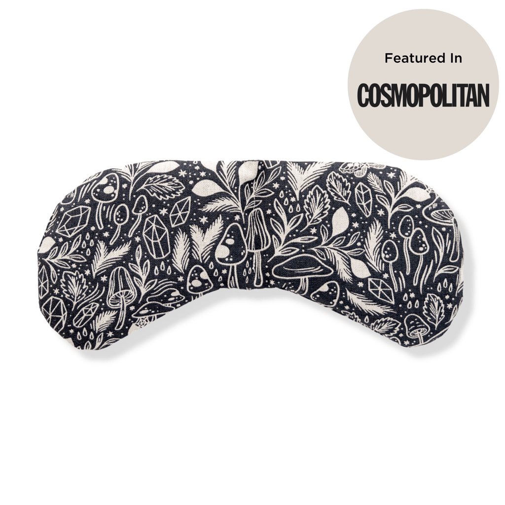 Eye Mask + Neck Wrap Bundle - Mystical Mushroom - thewrightstore