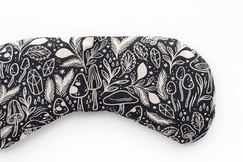Eye Mask + Neck Wrap Bundle - Mystical Mushroom - thewrightstore