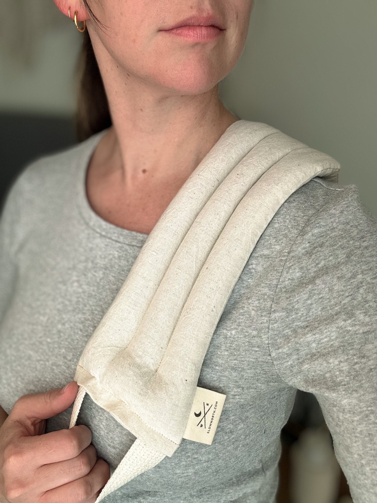 Eye Mask + Neck Wrap Bundle - Natural - thewrightstore