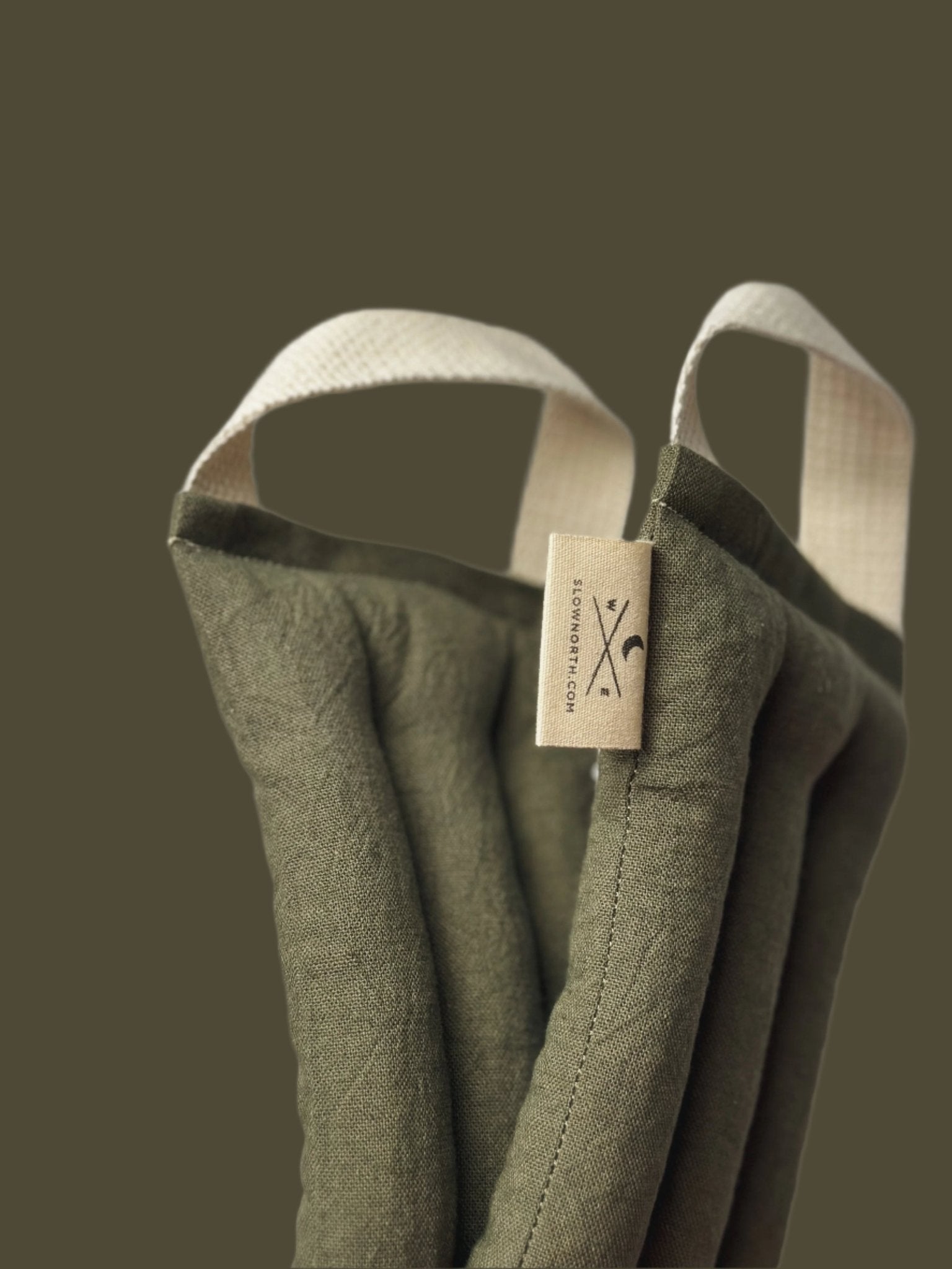 Eye Mask + Neck Wrap Bundle - Olive - thewrightstore
