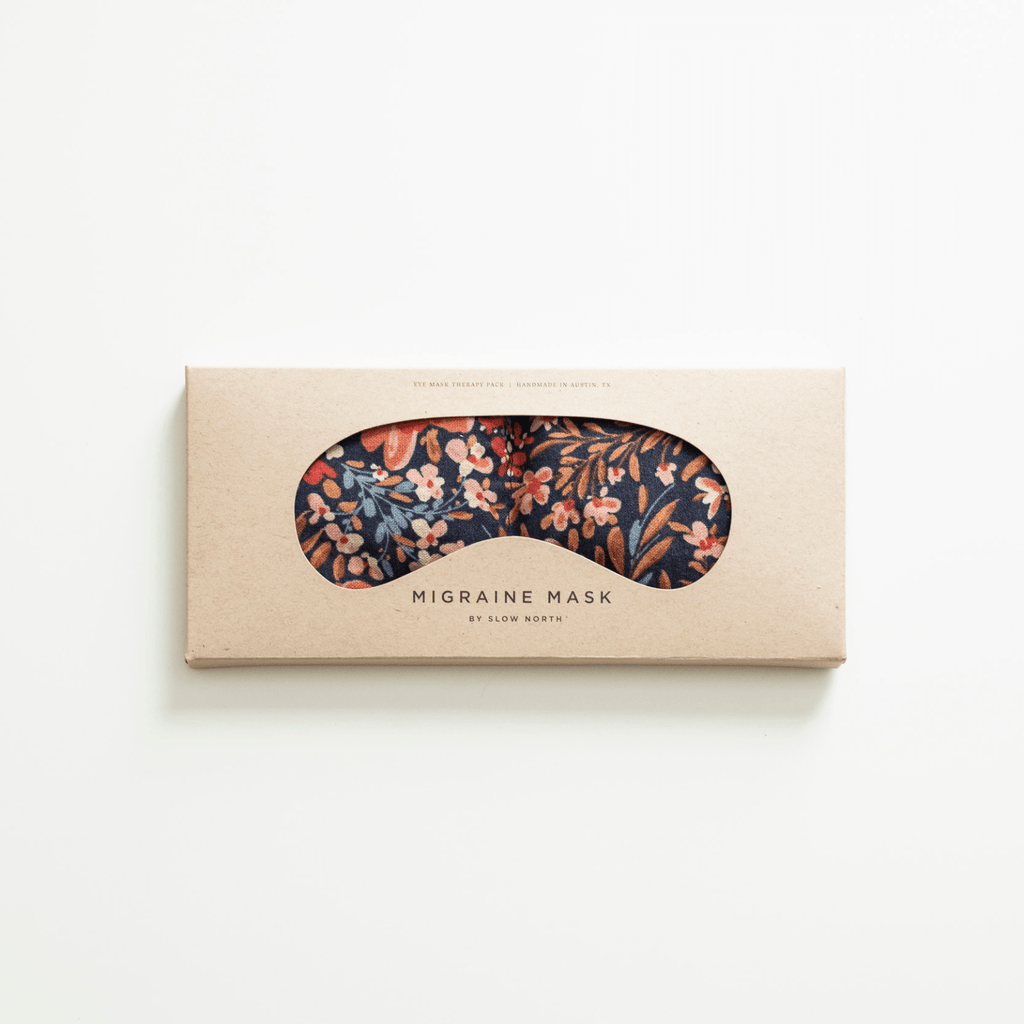 Eye Mask + Neck Wrap Bundle - Pom Blossom - thewrightstore