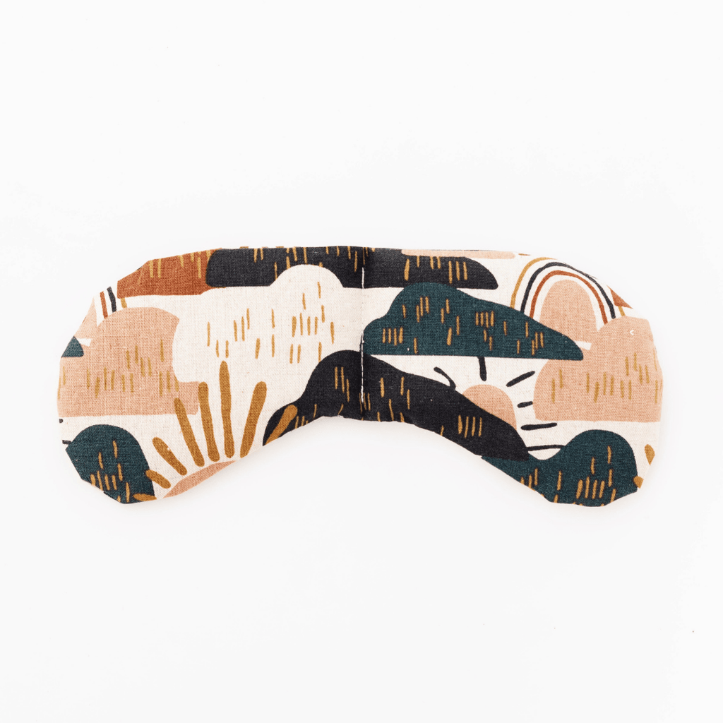 Eye Mask + Neck Wrap Bundle - Rainbow Hill - thewrightstore
