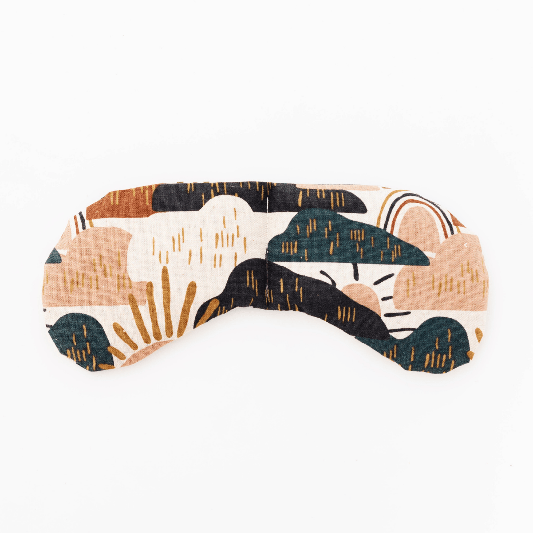 Eye Mask + Neck Wrap Bundle - Rainbow Hill - thewrightstore