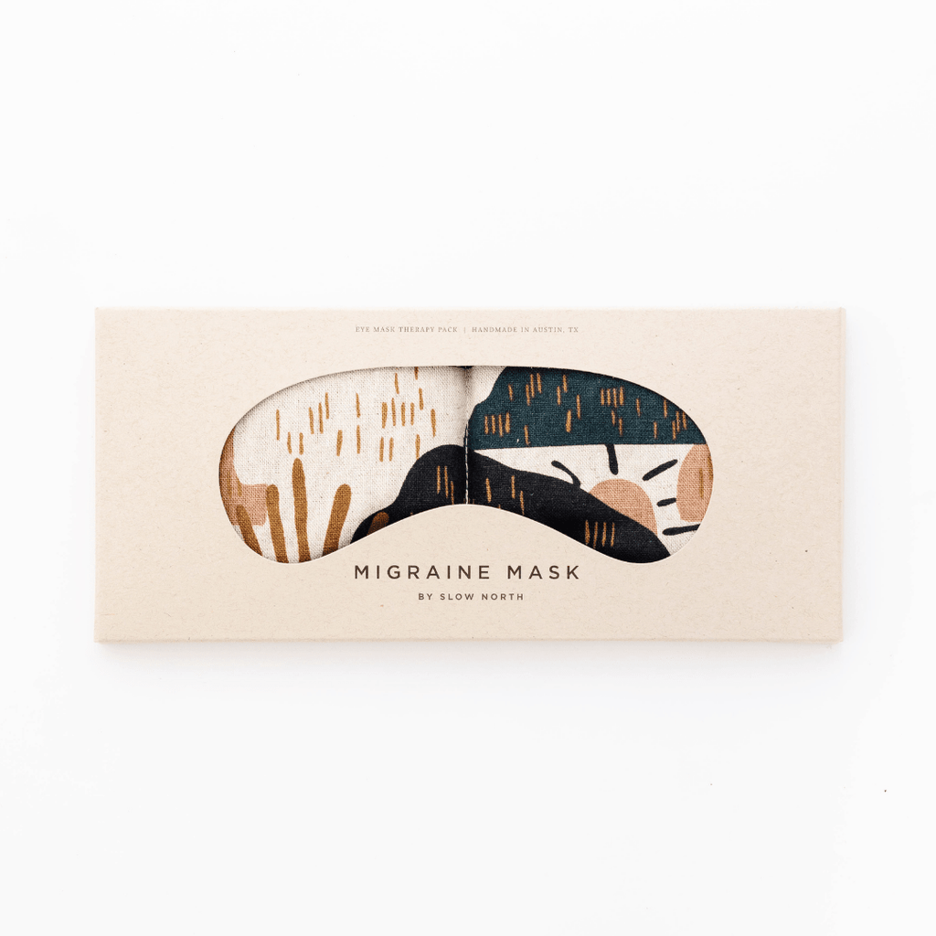 Eye Mask + Neck Wrap Bundle - Rainbow Hill - thewrightstore