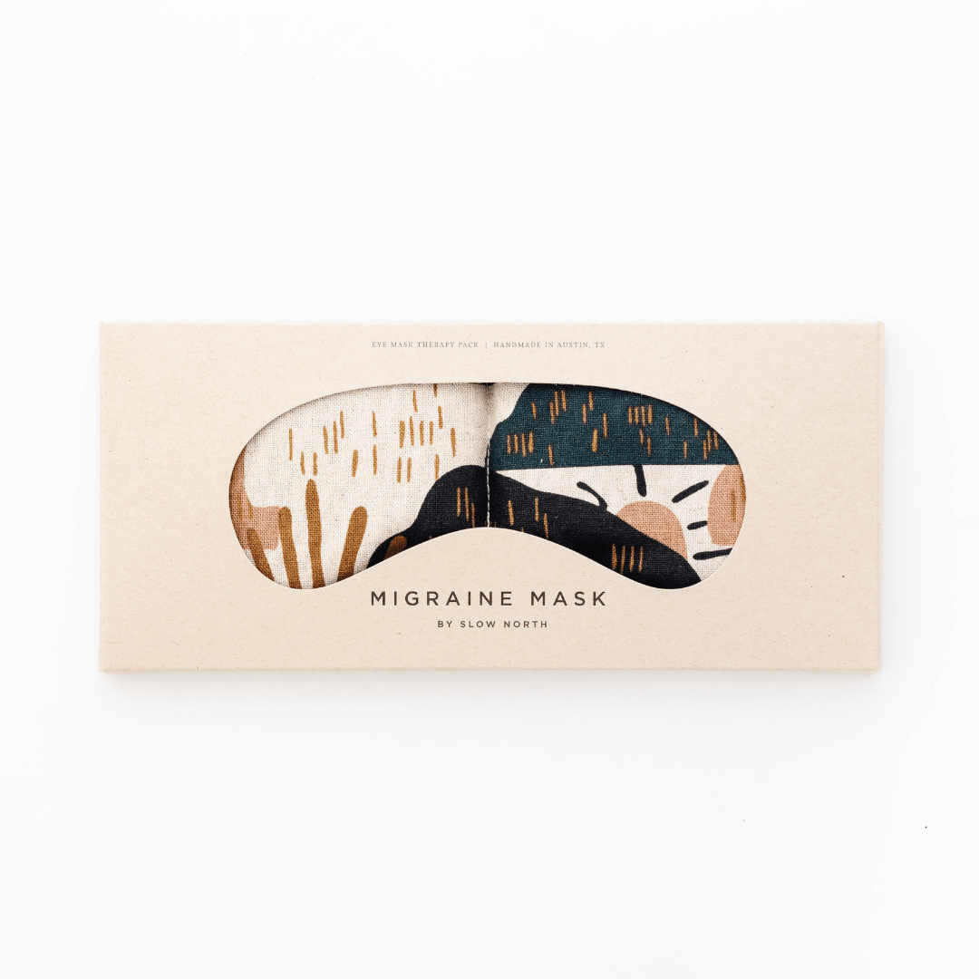 Eye Mask + Neck Wrap Bundle - Rainbow Hill - thewrightstore