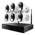 10 Channel 4K Resolution 1TB Wi-Fi NVR Security System and 6 Wi-Fi IP 4K Cameras