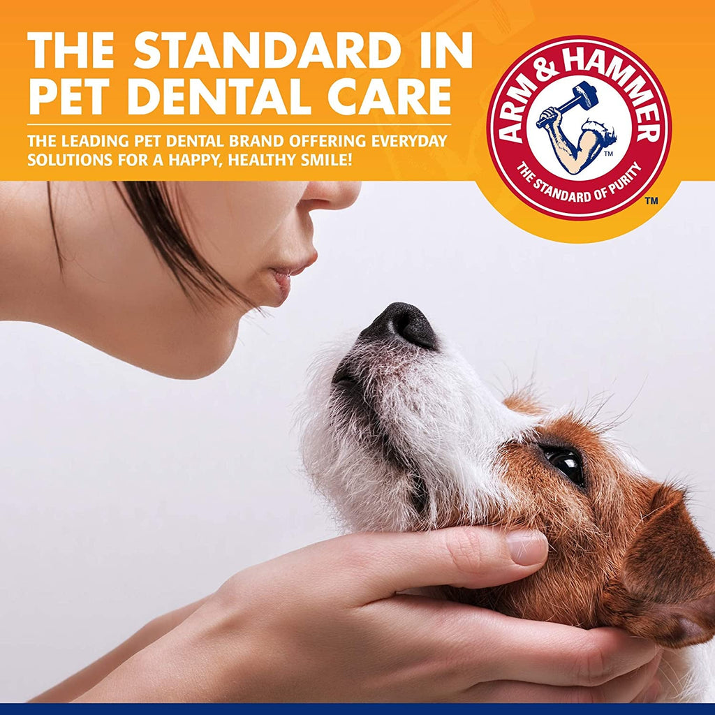 for Pets Tartar Control Dog Dental Care Kit, Dog Toothpaste Kit with Toothbrush and Finger Brush for Oral Hygiene and Fresh Breath Care, Banana Mint Flavor, 2.5 Oz, 3 - Piece Kit - thewrightstore