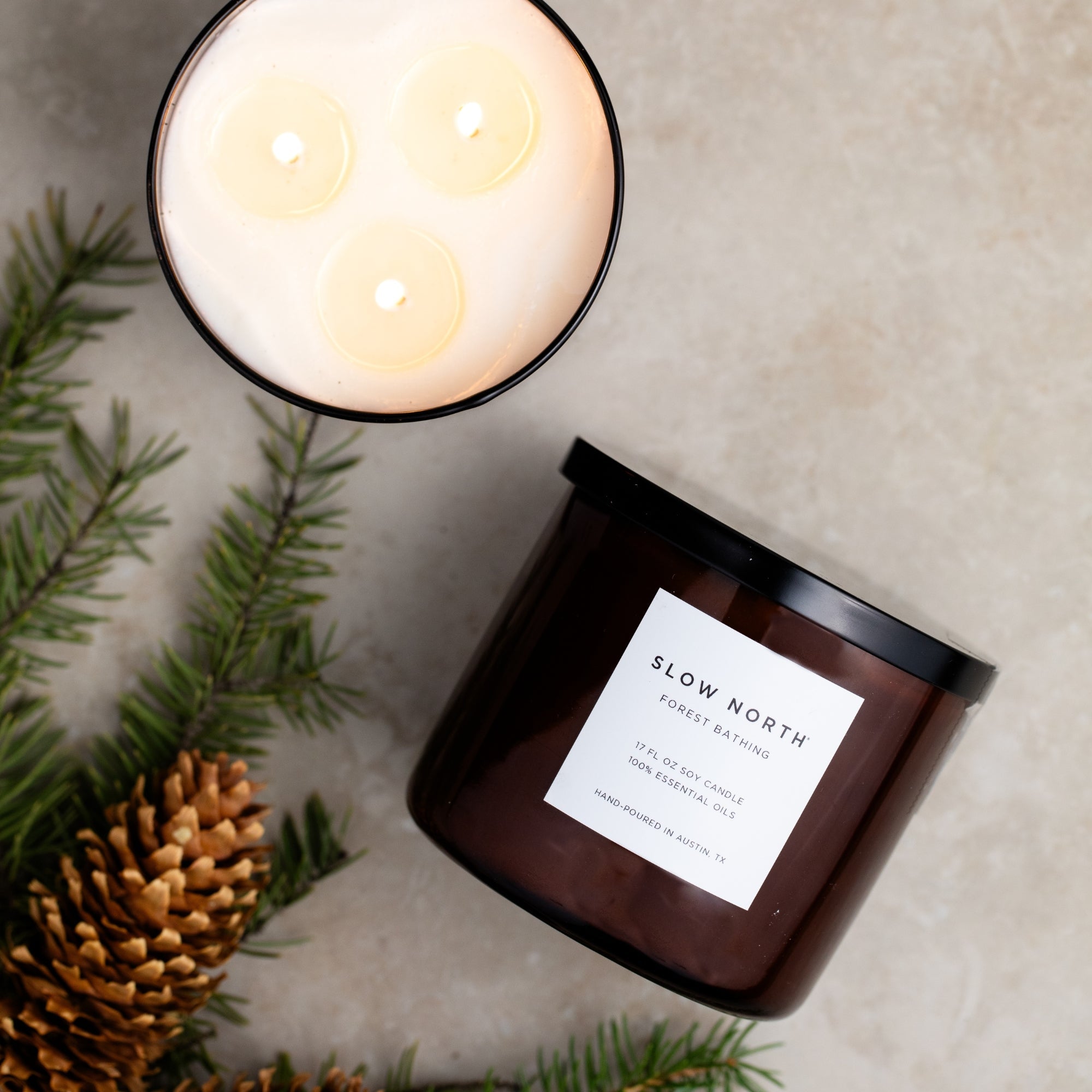 Forest Bathing - Signature 3 - Wick Candle - thewrightstore