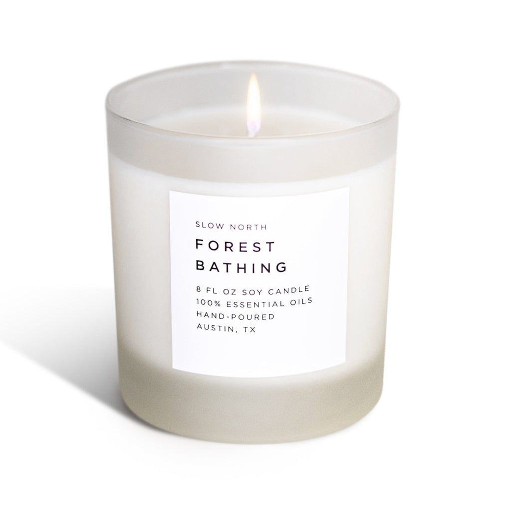 Forest Bathing - Signature Candle (Fir + Pine + Patchouli) - thewrightstore
