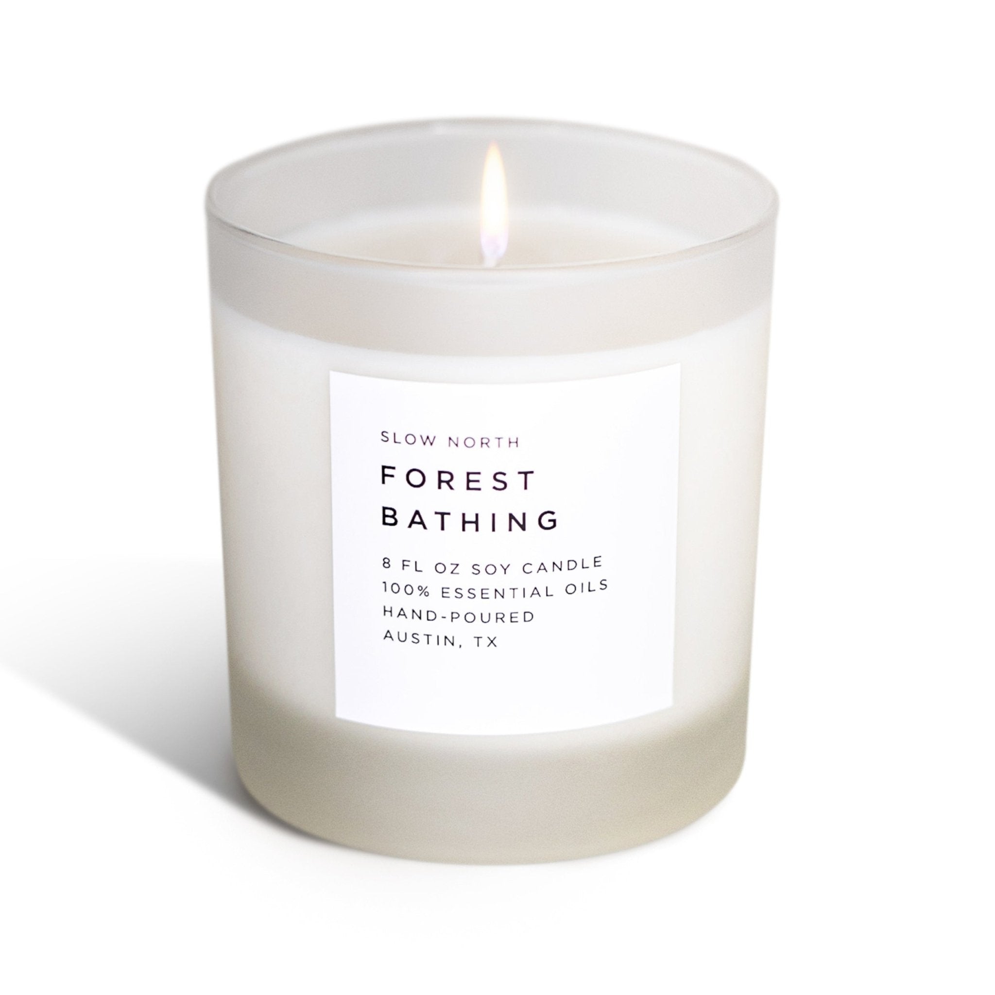 Forest Bathing - Signature Candle (Fir + Pine + Patchouli) - thewrightstore