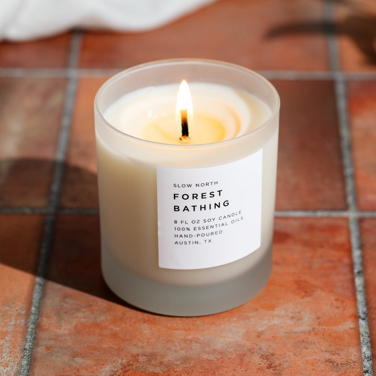 Forest Bathing - Signature Candle (Fir + Pine + Patchouli) - thewrightstore