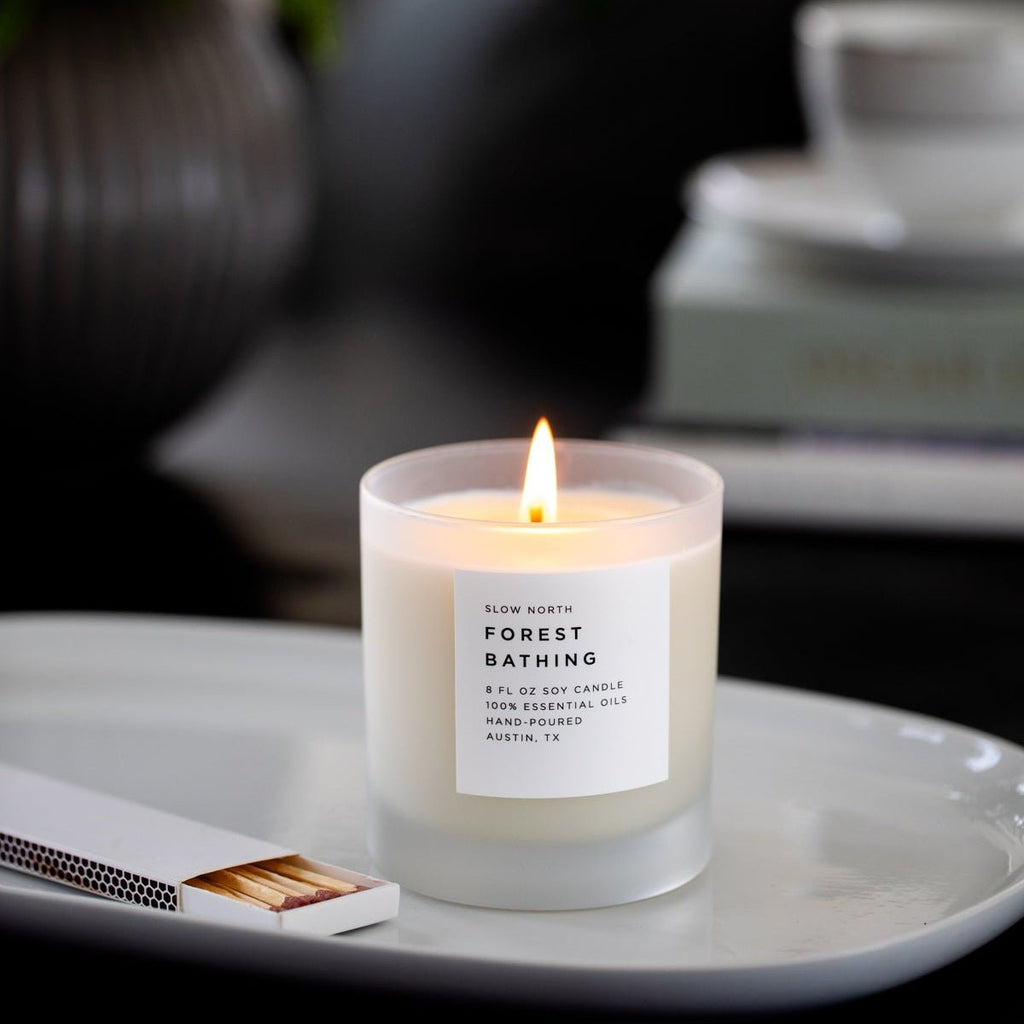 Forest Bathing - Signature Candle (Fir + Pine + Patchouli) - thewrightstore