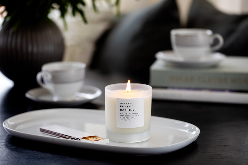 Forest Bathing - Signature Candle (Fir + Pine + Patchouli) - thewrightstore