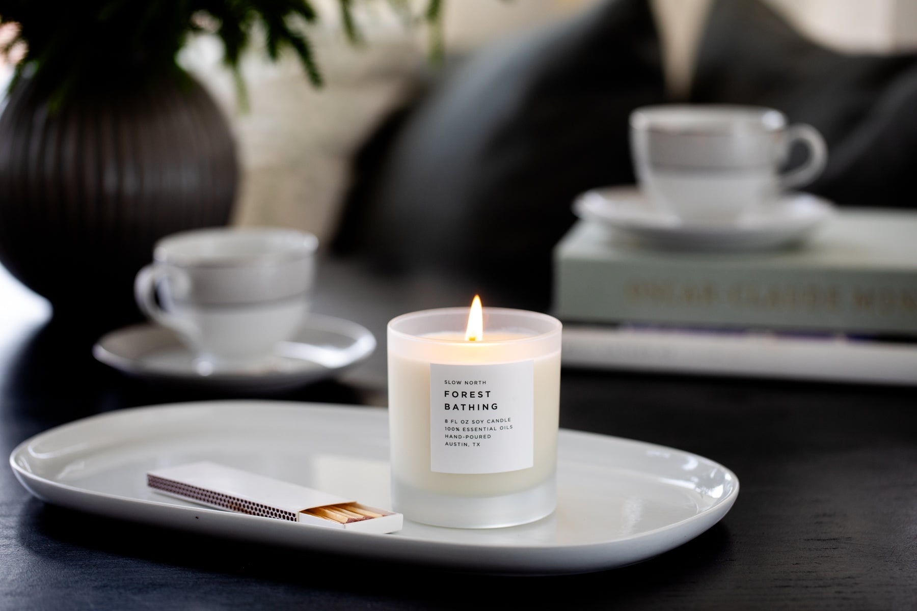 Forest Bathing - Signature Candle (Fir + Pine + Patchouli) - thewrightstore