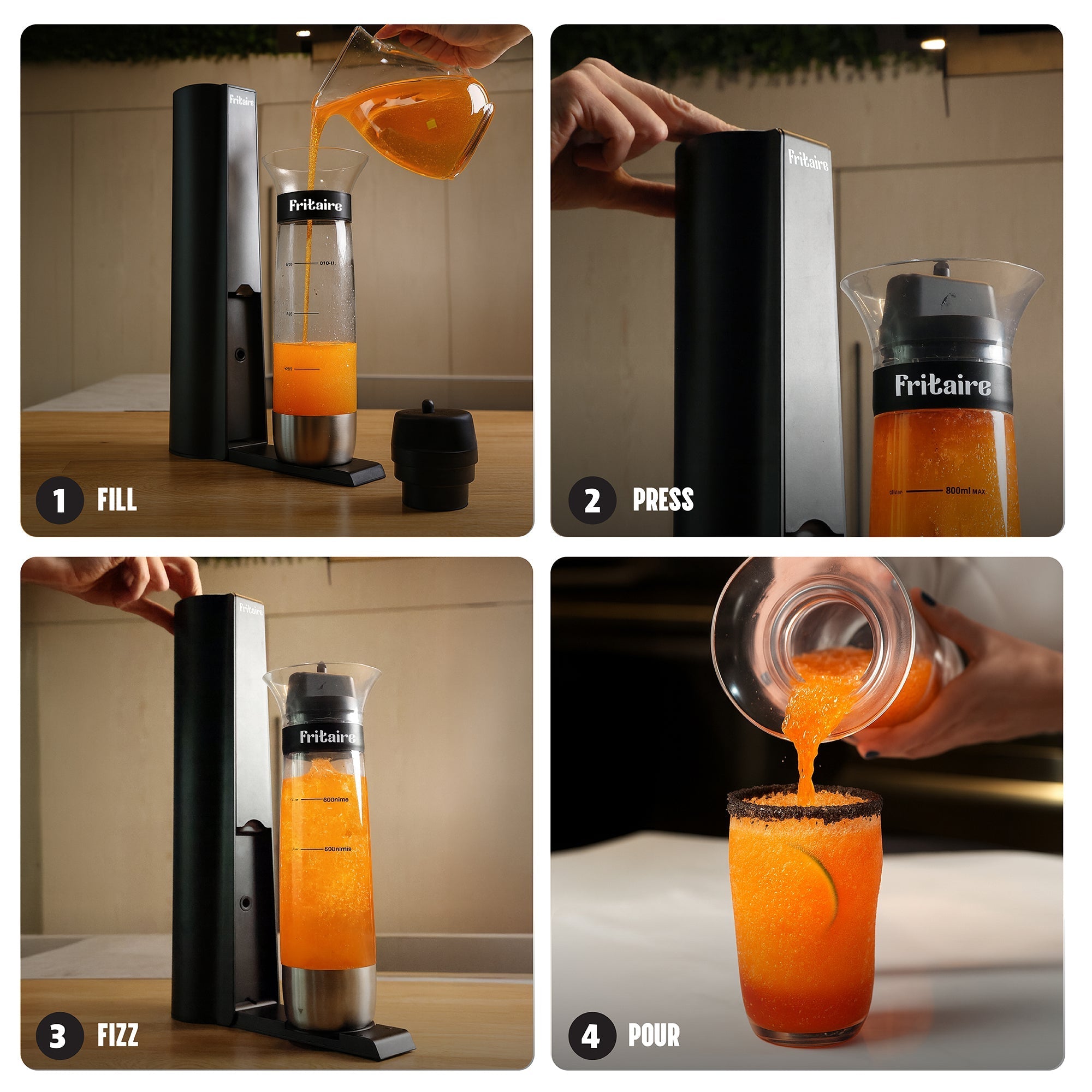 Fritaire Fizze - The Soda Maker Machine - thewrightstore