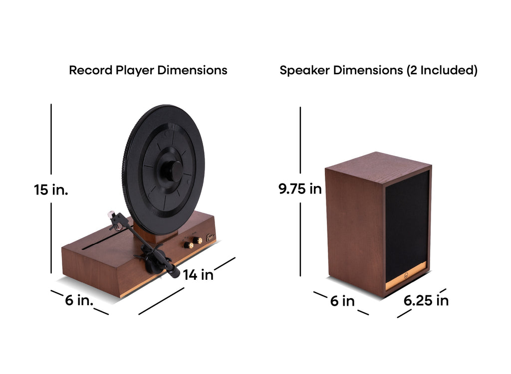 Fuse Audio GLD Vertical Vinyl Record Player - thewrightstore