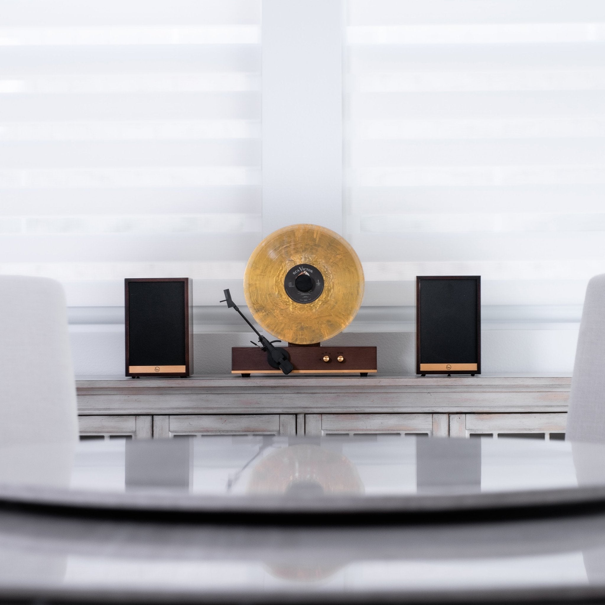 Fuse Audio GLD Vertical Vinyl Record Player - thewrightstore