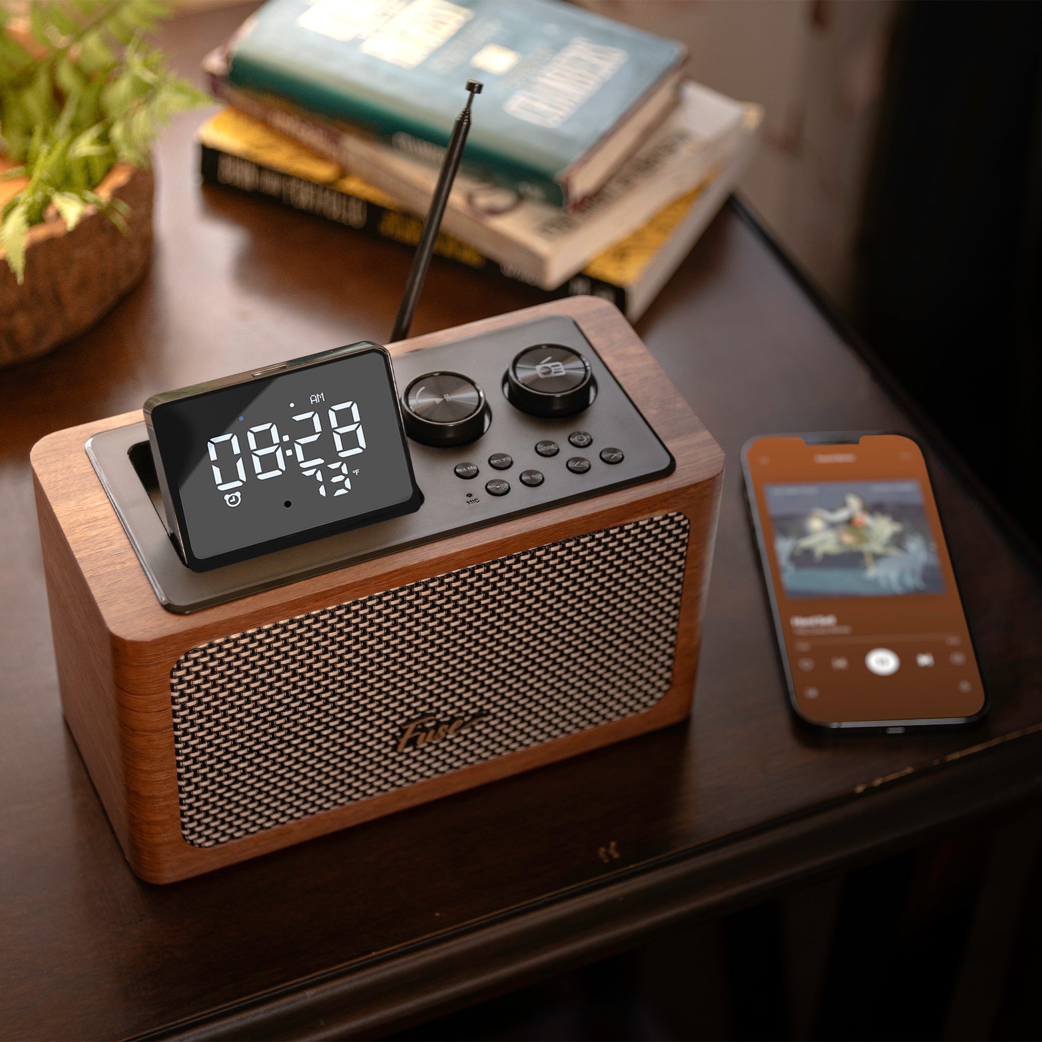 Fuse Zide Vintage Retro Radio with Alarm Clock - thewrightstore