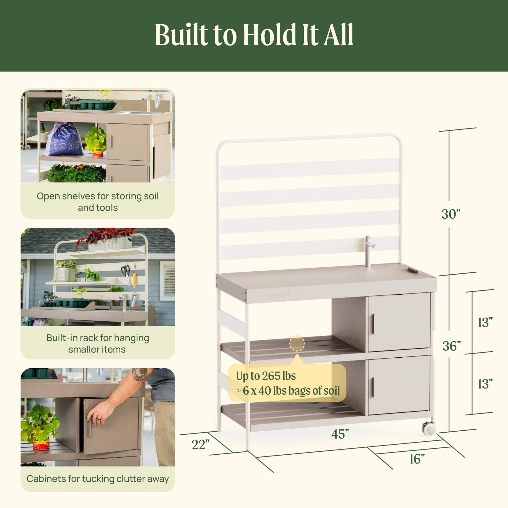 Garden Sink Station - thewrightstore