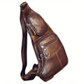 Genuine Leather Crossbody Sling Bag (Unisex) - thewrightstore