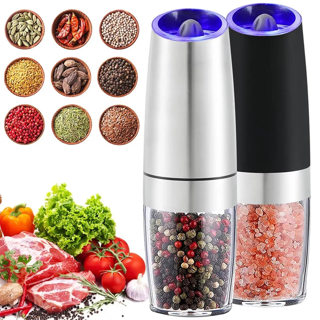 GrindMate™ Pro: Automatic Gravity Spice & Coffee Grinder with Adjustable Coarseness - thewrightstore