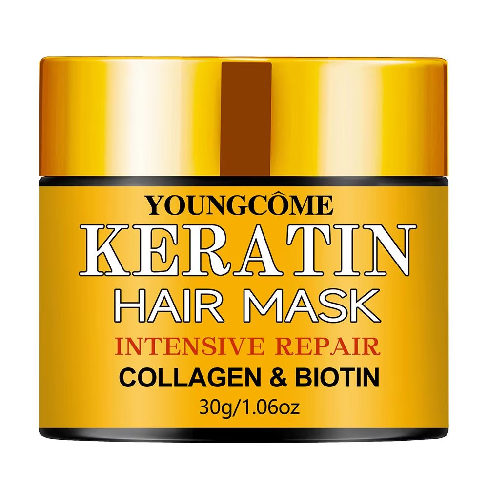 Hair Repairs Hair Mask Biotin Collagen Keratin Treatment Hairs Conditioner Hair Essential Oil Nourishing for Dry Damaged - thewrightstore