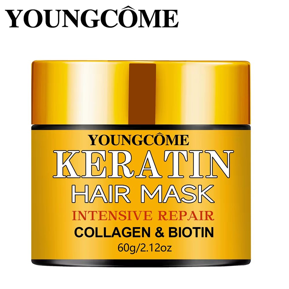 Hair Repairs Hair Mask Biotin Collagen Keratin Treatment Hairs Conditioner Hair Essential Oil Nourishing for Dry Damaged - thewrightstore