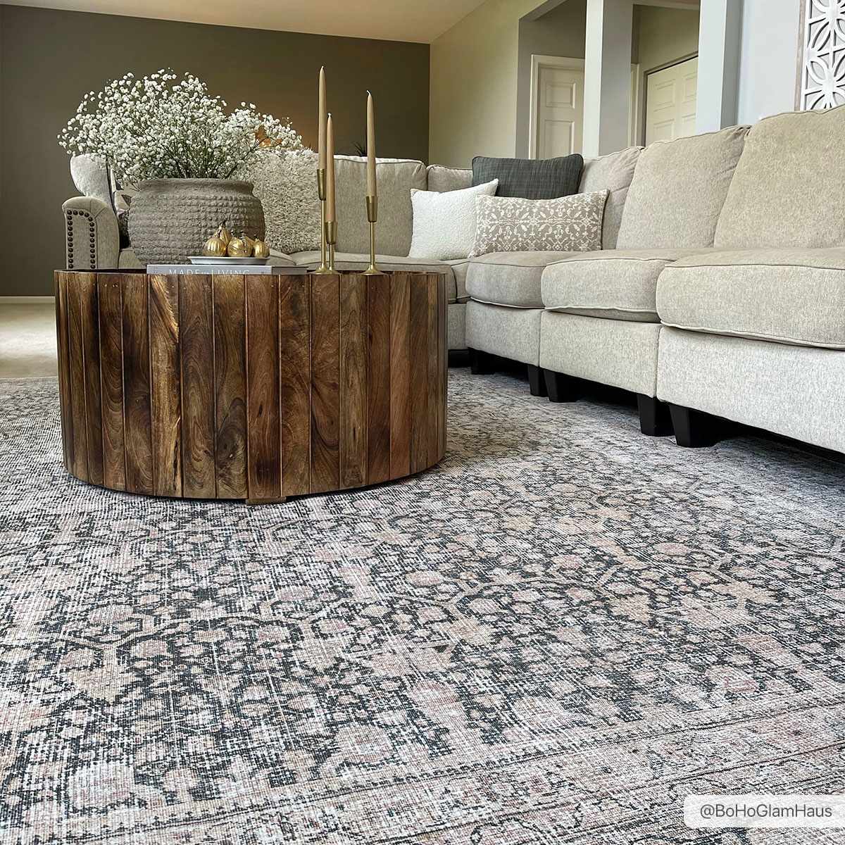 Hedda Boutique Washable Rug - thewrightstore