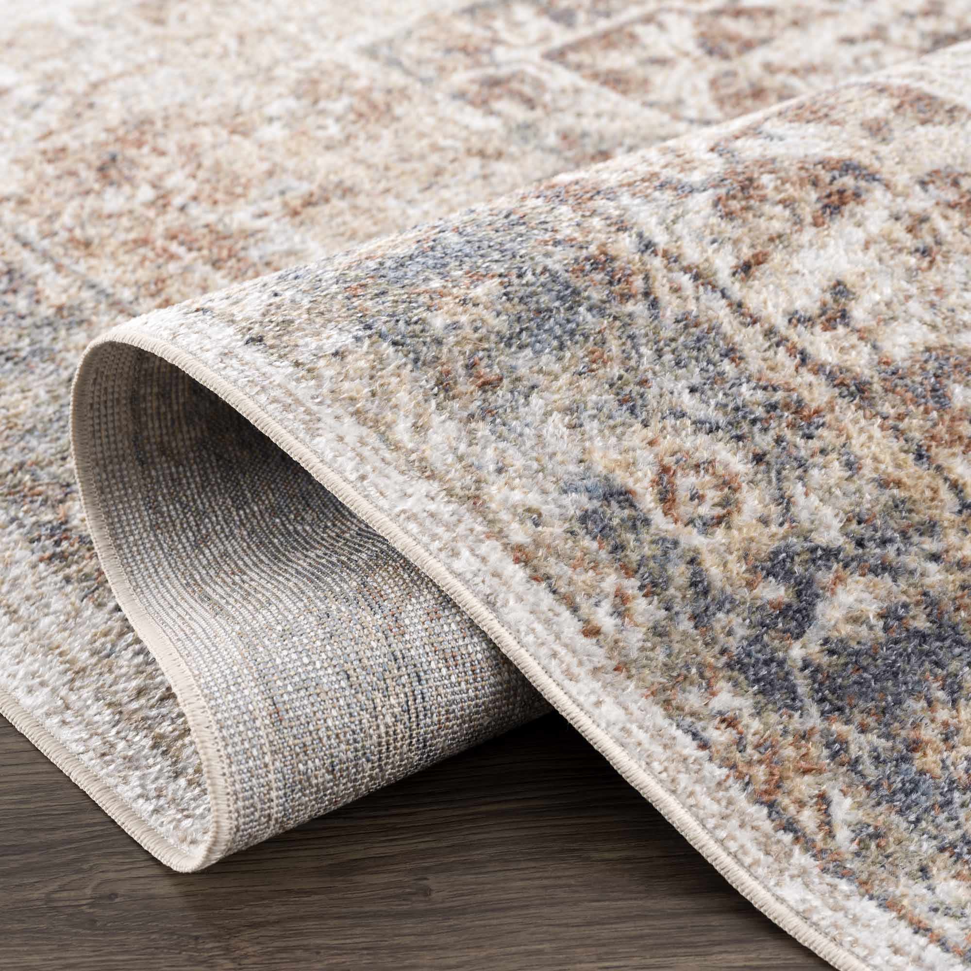 Heritage Style Flat Pile Washable Rug - thewrightstore