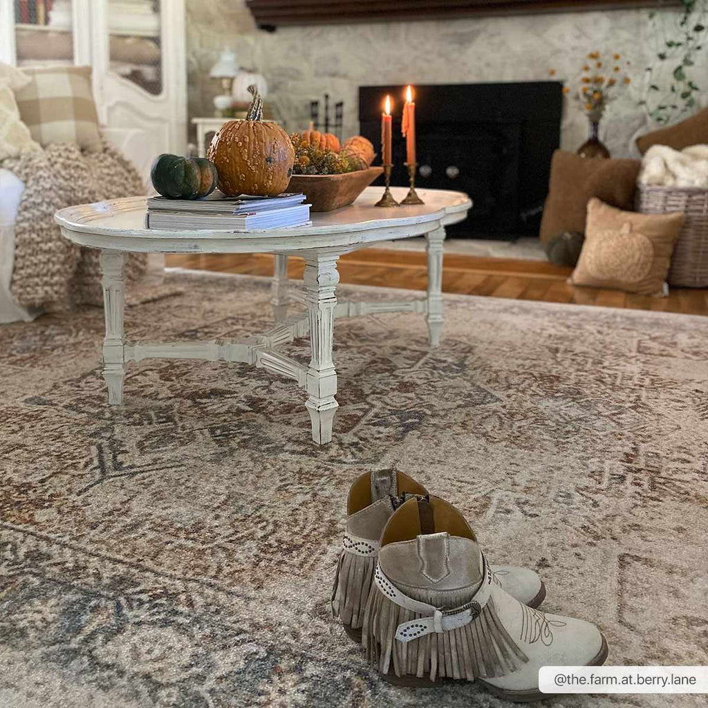 Heritage Style Flat Pile Washable Rug - thewrightstore