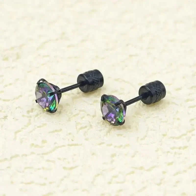 High - End Synthetic Zirconia Earrings - thewrightstore