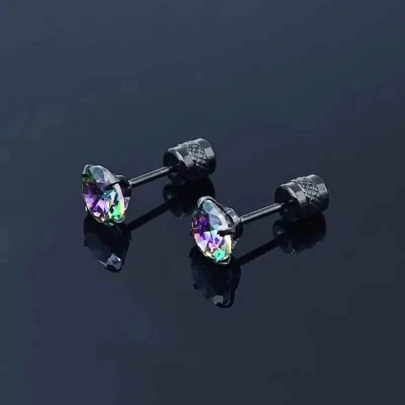 High - End Synthetic Zirconia Earrings - thewrightstore