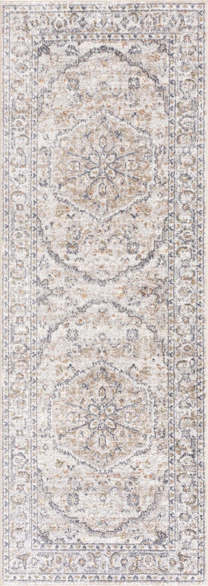 Hiti Cream Flat Pile Washable Rug - thewrightstore