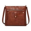 Hobo Bags for Women Large Leather Purses and Handbags Crossbody Tote Shoulder Bag with Side Pockets Adjustable Strap - thewrightstore