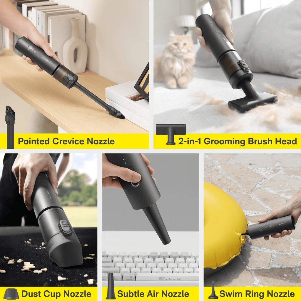 HOTO AutoCare Air Duster & Vacuum - thewrightstore