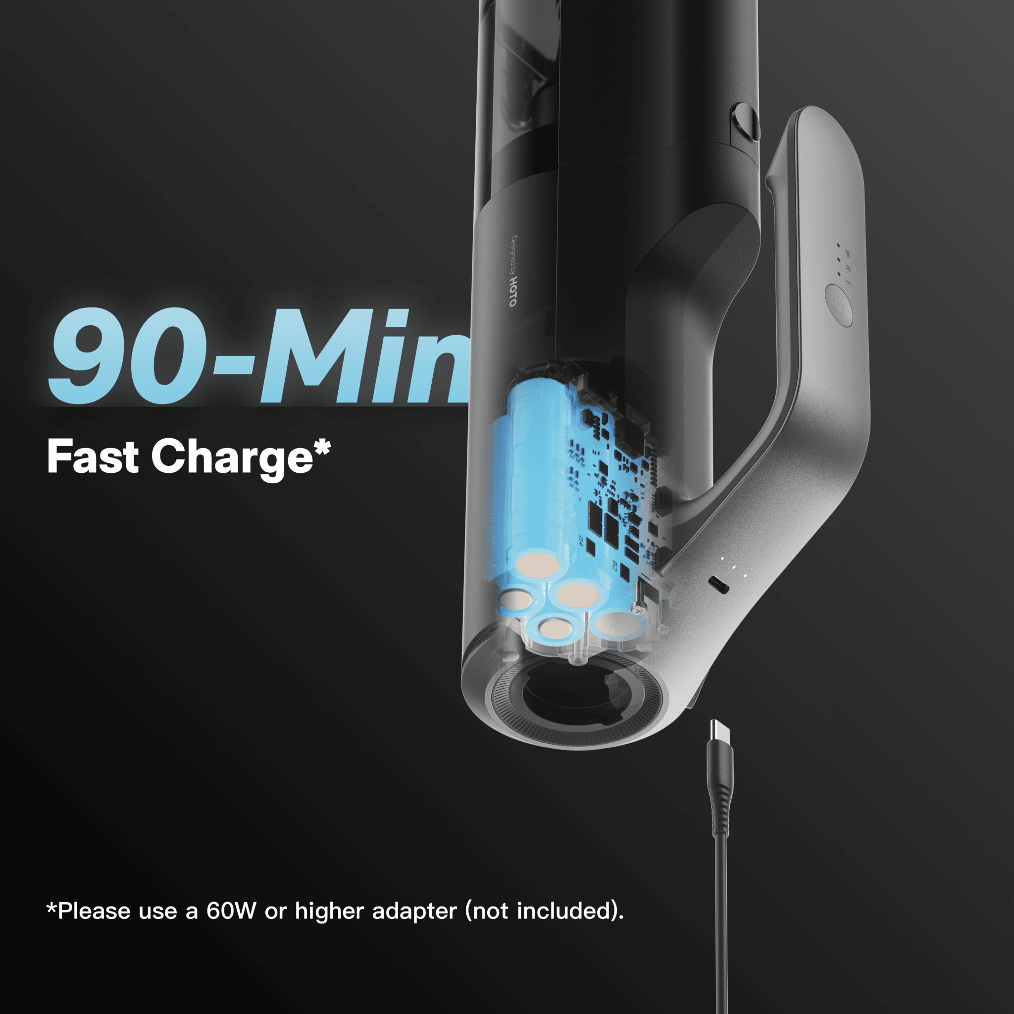 HOTO BlowVac™ Handheld Vacuum - thewrightstore