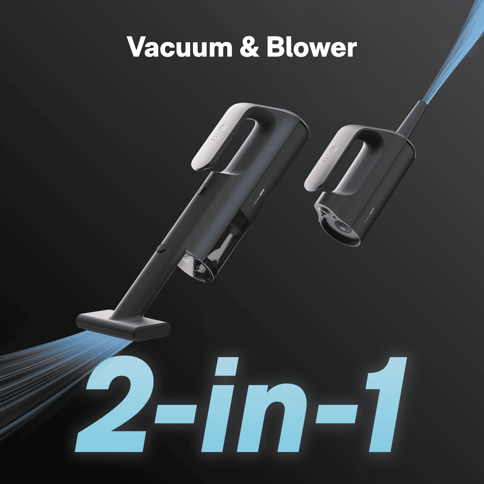 HOTO BlowVac™ Handheld Vacuum - thewrightstore