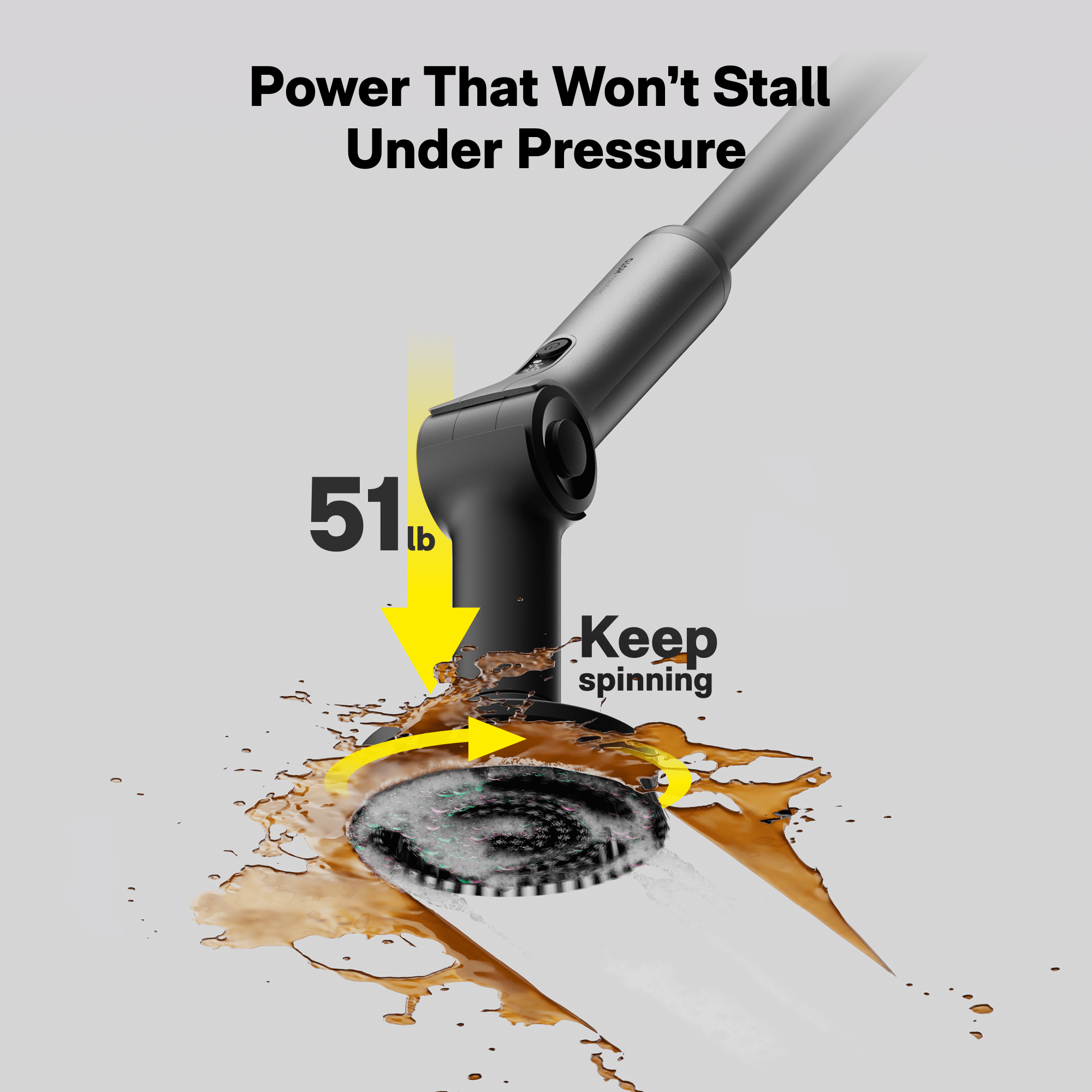 HOTO Flexi™ Cordless Spin Scrubber - thewrightstore