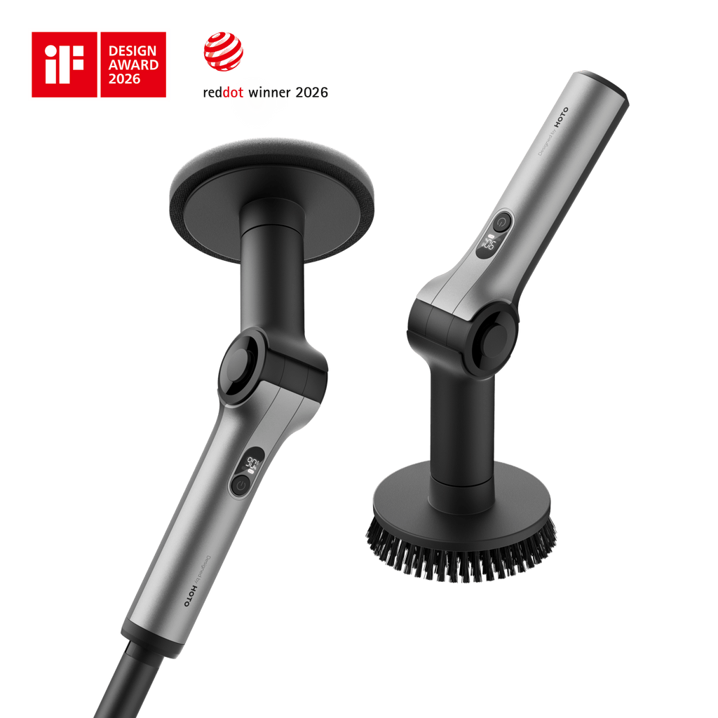 HOTO Flexi™ Cordless Spin Scrubber - thewrightstore