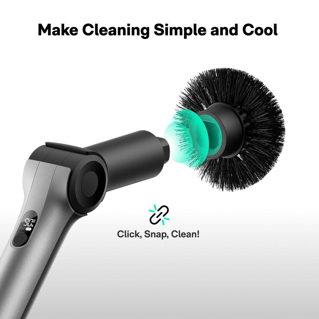 HOTO Flexi™ Cordless Spin Scrubber - thewrightstore