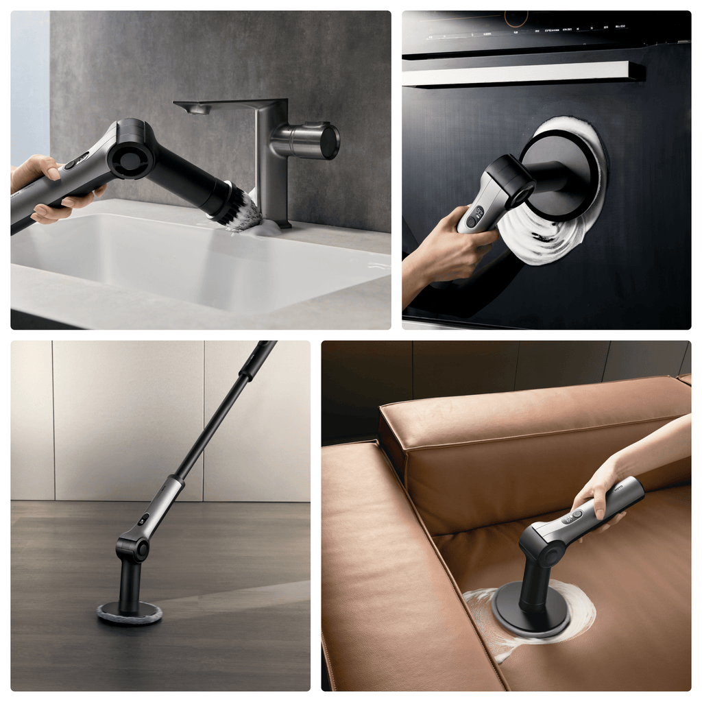 HOTO Flexi™ Cordless Spin Scrubber - thewrightstore