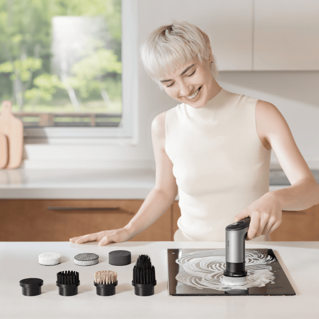HOTO Grip™ Cordless Spin Scrubber - thewrightstore