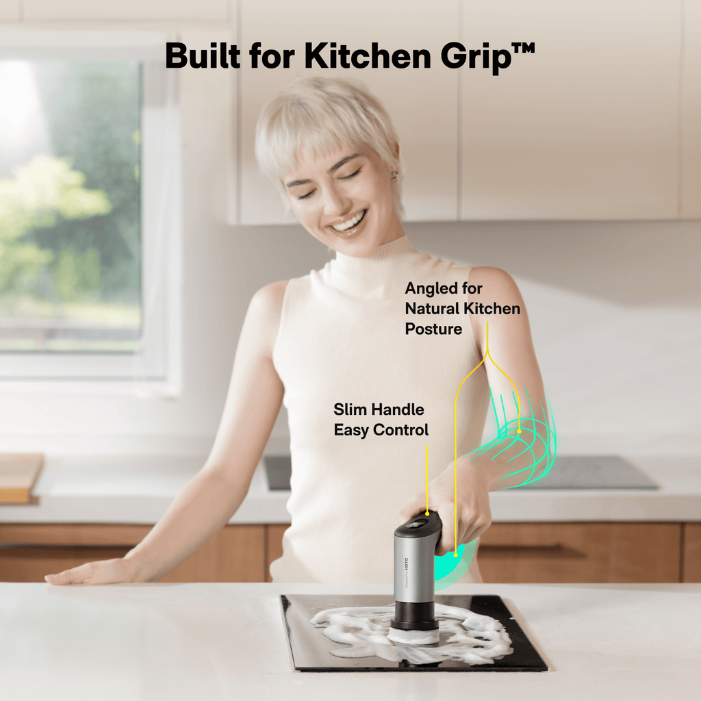 HOTO Grip™ Cordless Spin Scrubber - thewrightstore