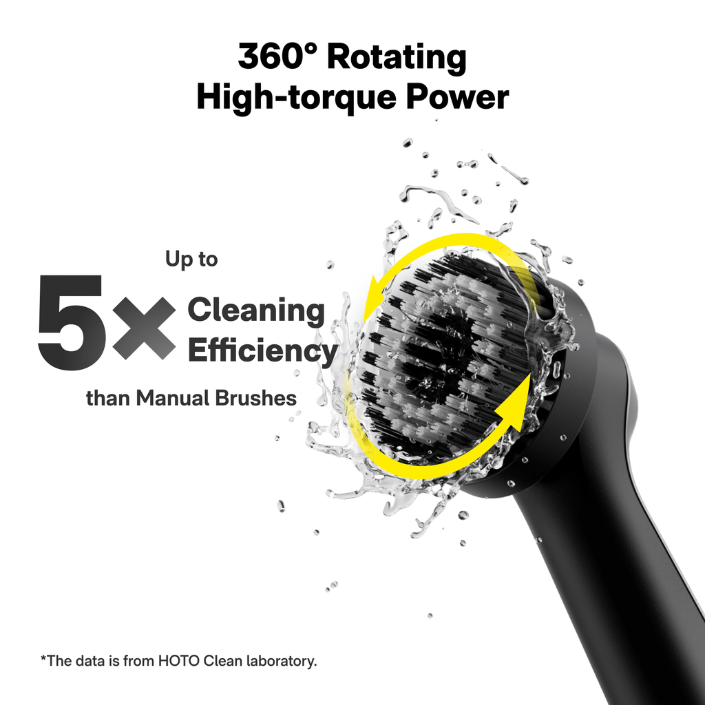 HOTO Wand™ Cordless Spin Scrubber - thewrightstore
