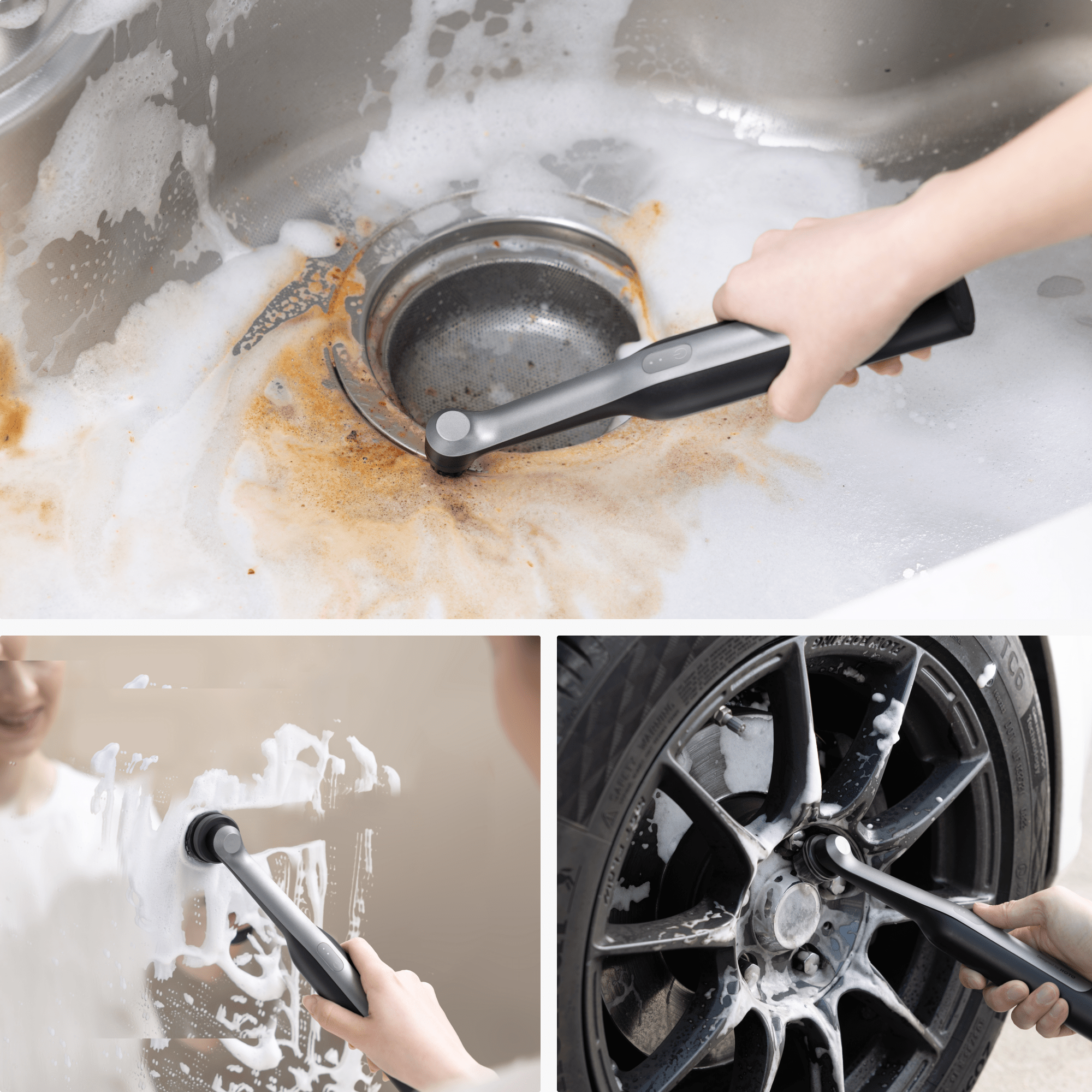 HOTO Wand™ Cordless Spin Scrubber - thewrightstore