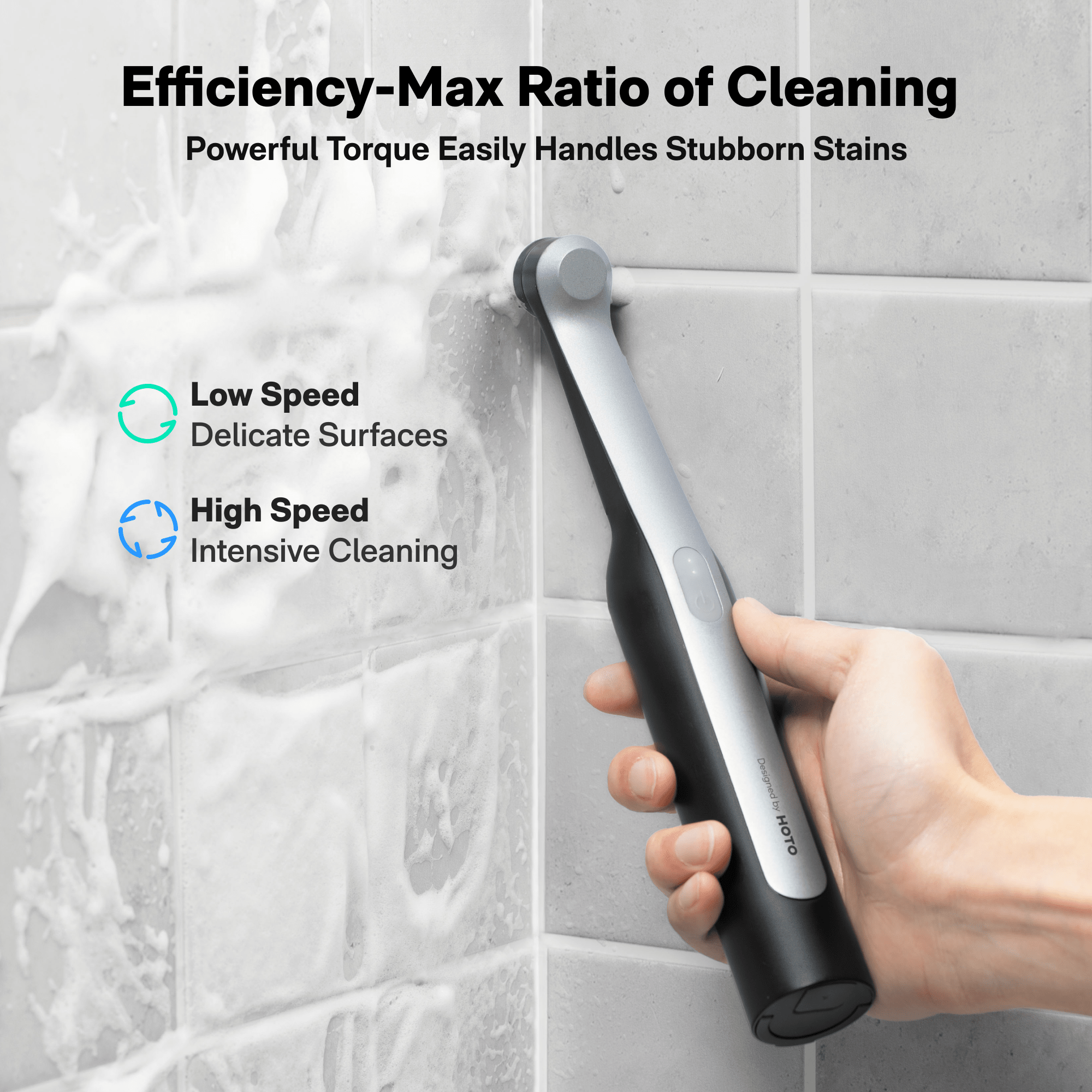 HOTO Wand™ Cordless Spin Scrubber - thewrightstore
