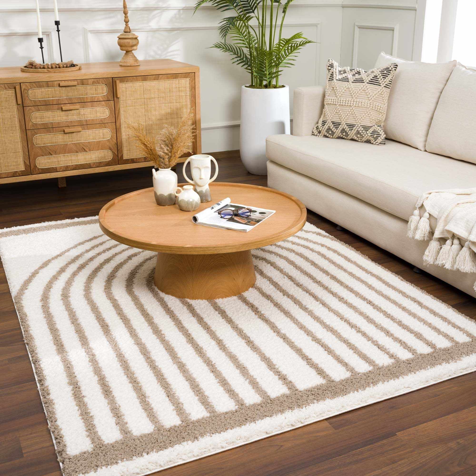 Jola Beige Area Rug - thewrightstore