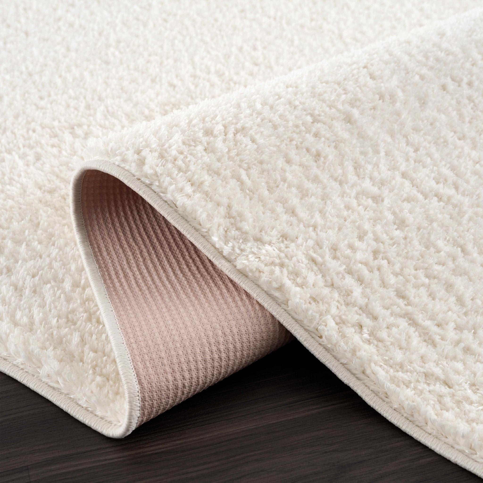 Judy White Washable Area Rug - Clearance - thewrightstore