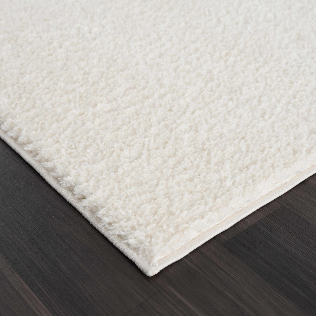 Judy White Washable Area Rug - Clearance - thewrightstore